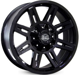 4 RODAS RAW HD OFF-ROAD OR-03 / ARO 20X9 / (6x139) ET20 cor:Black Piano 1