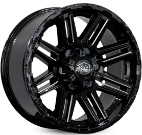 4 RODAS RAW MODELO OFF-ROAD OR-04 FRONTIER / ARO 20X9 / (6x114) ET20