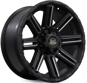 4 RODAS RAW MODELO HD OFF-ROAD OR-04 AMAROK / ARO 20X9 / (5x120) ET20