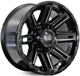 4 RODAS RAW OR-06 DODGE RAM / ARO 18X8,5 / (8x165) ET 0