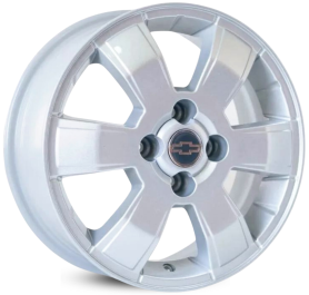 4 RODAS KR R15 MODELO MONTANA SPORT / ARO 17X7 / (4X100) ET41 cor:Prata 1