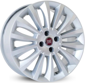 4 RODAS KR R20 FIAT LINEA ABSOLUTE / ARO 17X7 / (4X98) ET45 cor:Prata 1