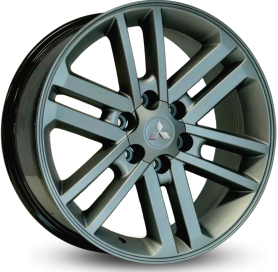 4 RODAS KR R37 MODELO HILUX, SW4 / ARO 17X7 / (6X139) ET23 cor:Grafite Fosca 1