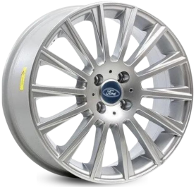 4 RODAS KR R66 MODELO FIESTA SPORT / ARO 15X6 / (4X108) ET36 cor:Prata 1