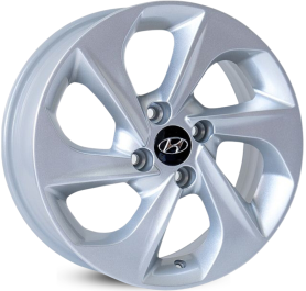 4 RODAS KR R78 MODELO HB20 PREMIUM / ARO 15X6 / (4X100) ET42 cor:Prata 1