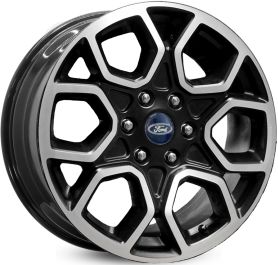 4 RODAS GT7 RANGER 2024 / ARO 20X8,5 / (6X139) ET 40 cor:Preta Diamantada 1