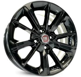 4 RODAS KR S03 FIAT CRONOS HGT / ARO 14X6 / (4X98) ET35 cor:Black Piano 1