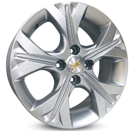 4 RODAS KR S21 ONIX PREMIER TURBO / ARO 15X6 / (4X100) ET39 cor:Prata 1