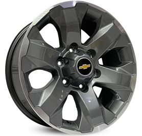 4 RODAS KR S30 GM S10 HIGH COUNTRY / ARO 16X7 / (6X139) ET28 cor:Grafite Diamantada 1