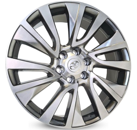 4 RODAS KR S32 MODELO TOYOTA SW4 SRX / ARO 20X8,5 / (6X139) ET35 cor:Grafite Brilhante 1