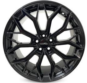 4 RODAS BAR STROLLER / ARO 18X8 (5X114) ET:40 cor:Black Piano 1