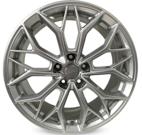 4 RODAS BAR STROLLER / ARO 18X8 (5X105) ET:40 cor:Grafite Brilhante 1