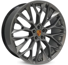 4 RODAS ZEUS ZWPC1 MODELO HRE P200 / ARO 22X9 / (5X112) ET40 cor:Grafite Brilhante 1