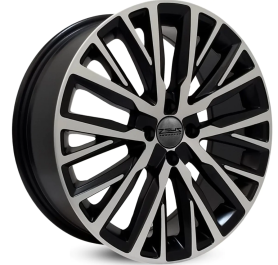 4 RODAS ZEUS ZWVCC MODELO VW PASSAT CC / ARO 18X6 / (4X100) ET30 cor:Preta Fosca Diamantada 1